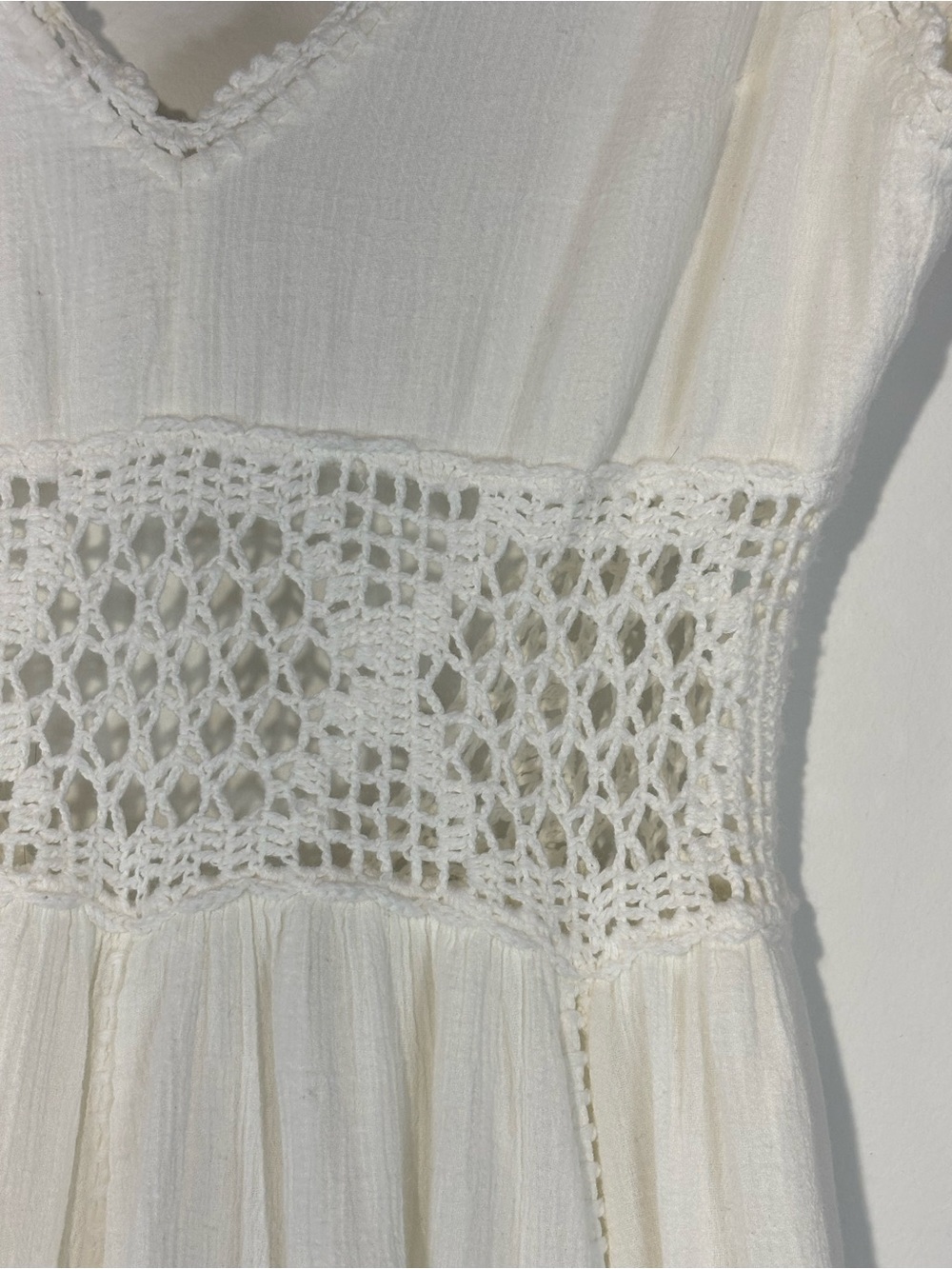 Free people White Moon Diamond Maxi Dress Size XS - Picture 7 of 13